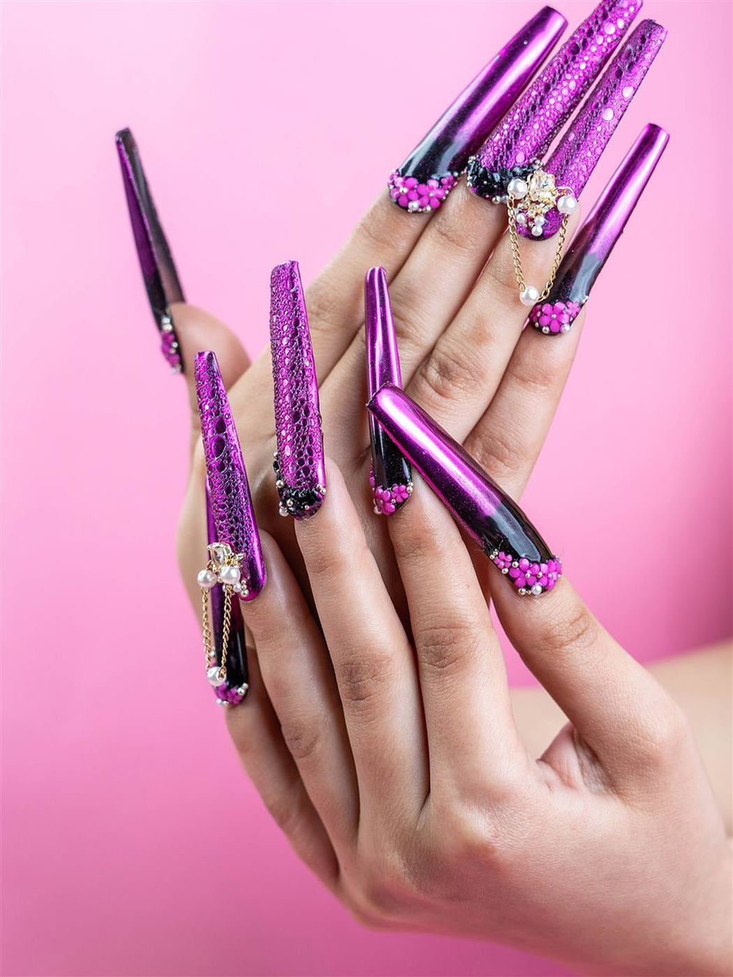Nail art design showcase